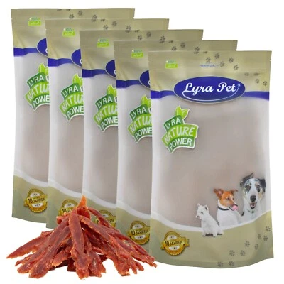 5 kg Entenbrust Kausnack Hundefutter Kauartikel Hund Leckerli fettarm Lyra Pet® - Bild 1 von 4