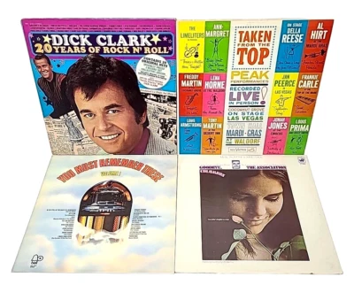 Rock Oldies Vinyl LP Lot of 4 - Otis Redding, The Association & MORE VERY GOOD - Image 1 of 4