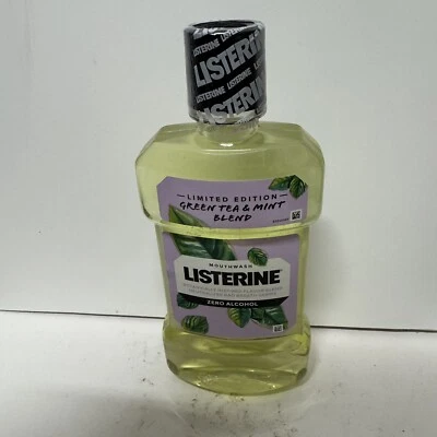 Lister Mouthwash, Green Tea & Mint Flavor - Image 1 of 3