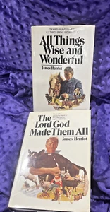 THE LORD GOD MADE THEM ALL Herriot 1st Edition 1st Print/Wise and Wonderful BCE - Picture 1 of 10