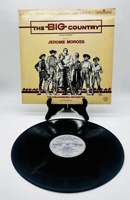 JEROME MOROSS ORIGINAL SOUNDTRACK The Big Country 1988 UK VINYL LP DMM theme - Image 1 of 2