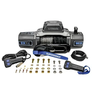 Superwinch SX12SR 12k Winch Synthetic Rope LED Light 12V Wireless Remote 1712201 - Bild 1 von 14