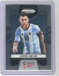 Lionel Messi #1 2018 Prizm World Cup - Argentina