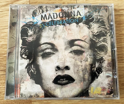MR BRAINWASH HAND SIGNED CD Celebration MADONNA Poster Hand Signed By Artist Cover