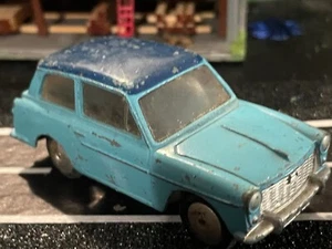 CORGI TOYS VINTAGE DIECAST AUSTIN A 40 SEDAN BLUE - Picture 1 of 5