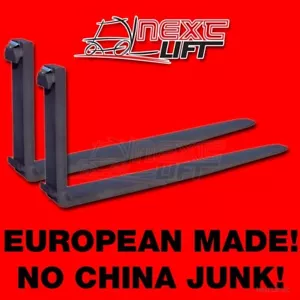 NEW CLASS II 48" FORKS 1-1/2 X 4 X 48 CL2 PAIR 1.5 2 SET FORKLIFT FREE FREIGHT! - Picture 1 of 3