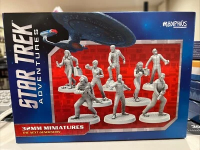 2017 New Modiphius Star Trek Adventures | The Next Generation 32mm Miniatures - image 1 of 2