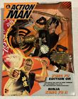 Action Man GOLD KUNG FU Ninja 1996 Hasbro nieużywany w pudełku edycja limitowana