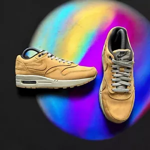 Genuine Authentic Nike Air Max 1 Premium Wheat Pack Trainers Size UK 6 - Picture 1 of 9