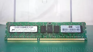 HP 595424-001 4GB PC-10600 DDR3 SDRAM Server Memory 591750-071 - Picture 1 of 3