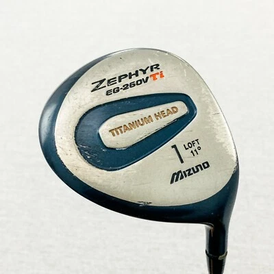 Mizuno Zephyr Titanium Driver. 11 Degree, Regular - Average Condition # GP159 - Image 1 of 4
