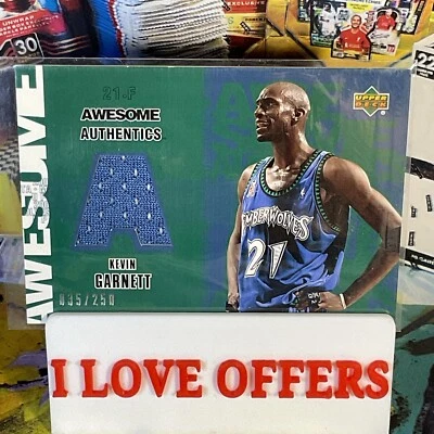 35/250 2002/03 KEVIN GARNETT JERSEY AWESOME AUTHENTICS C STORE. NAME RARE MORE - Image 1 of 4