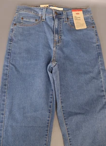 Levi's Women's 724 High Rise Straight Jeans W 28x30 Blue - Picture 1 of 5