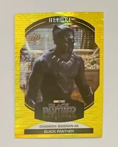 2022 Upper Deck Marvel Allure CHADWICK BOSEMAN Black Panther YELLOW TAXI #67 - Picture 1 of 2