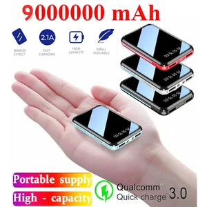 9000000mAh Power Bank Fast charger Pack USB Backup Battery For Mobile Phone - Picture 1 of 16