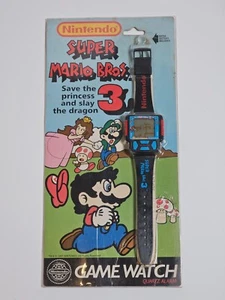 Raro orologio gioco Super Mario 3 Zeon Nintendo anni 90 ottime condizioni imballato - Foto 1 di 24