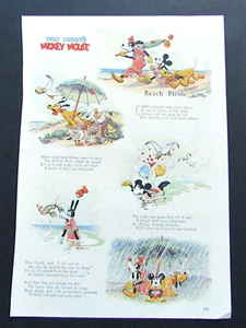 Good Housekeeping Walt Disney Strand Picknick 1938 - Bild 1 von 2