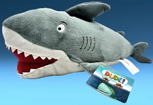 Kohl's Cares Hai Plüsch von Dude! Stofftier 15 Zoll von Aaron Reynolds grau - Bild 1 von 10