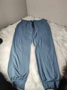 Faherty Herren Large Sweatpants Jogginghose Blau Tapered Stretch Freizeitbekleidung - Bild 1 von 8