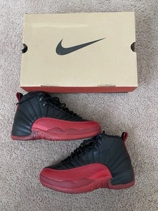 Air Jordan 12 OG 1997 Flu Game Sneakers Size 9 - Picture 1 of 13