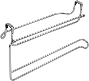 Spectrum Paper Towel Holder Rolls Rack, Over Cabinet Doors Hanger Steel (45870) - Picture 1 of 4