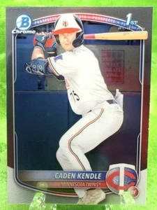 Caden Kendle - 2025 Bowman Prospect #BCP-113 Minnesota Twins - 1st Bowman - Picture 1 of 11