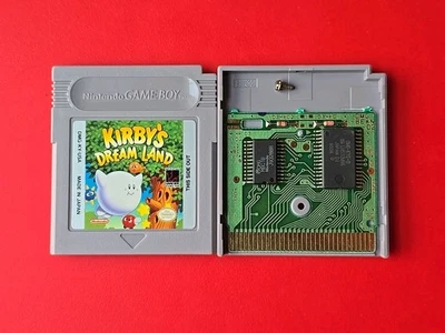Kirby's Dream Land Game Boy Original Auténtico Nintendo GB Etiqueta Limpia Foto 1 de 4