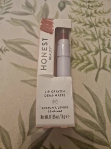 Honest Beauty Lip Crayon Demi-Matte 3g - Fig - Picture 1 of 3