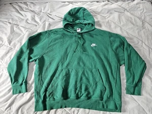 Nike Green Pullover Hoodie Sweatshirt Size 2XL  - Picture 1 of 7