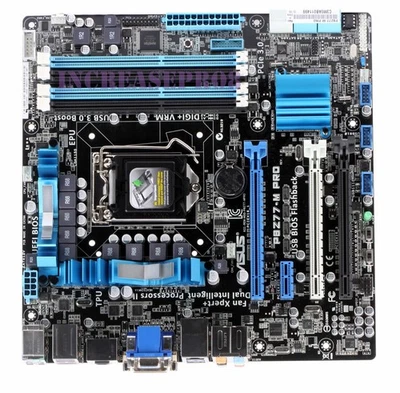 Asus P8Z77-M PRO Motherboard Socket LGA 1155 Intel Z77 DDR3 DIMM USB3.0 MicroATX - Image 1 of 4