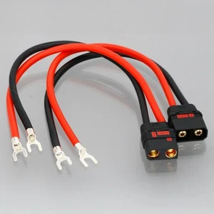 QS8 QS8-S to M6 Spade Fork Squar Open U Terminal 8AWG Cable Charging Battery - Picture 1 of 5