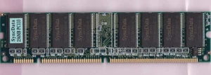 256MB PC-133 SyncData 256MB PC133 PC-133 SDR PC133 Desktop Ram Memory Stick DIMM - Picture 1 of 2