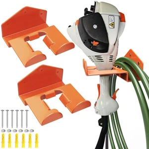 Weedeater Hanger Wall Mount Garage Organizer Trimmer Rack for Garage Wall, St... - Picture 1 of 7