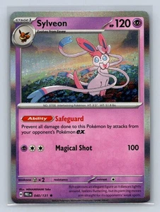 Sylveon #040/131 SV: Prismatic Evolutions Holo Rare Pokemon Card NM - Picture 1 of 2
