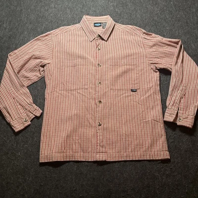 Kavu Shirt Men Sz M Plaid Button Up Long Sleeve Flannel Outdoor Surf Work Layer - Image 1 of 4