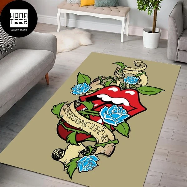 The Rolling S Luxury Rug, Rock Band fan gift Area Regtangle Rug Fan Gifts - Image 1 of 1