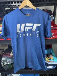 UFC Toronto Ultimate Fighting Championship Mma Blue T-shirt Size L. - Picture 1 of 3