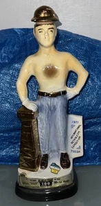 De colección Jim Beam Sin Camisa Tulsa Oil Man Exposición Internacional del Petróleo 1971 - Imagen 1 de 13