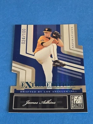 JAMES ADKINS - 2007 DONRUSS ELITE EXTRA EDITION CARD #44 ASPIRATIONS /100 - Image 1 of 2