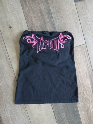 RARO Tapout-Sin Tirantes-Talla Mediana-Y2K-Retro Foto 1 de 4