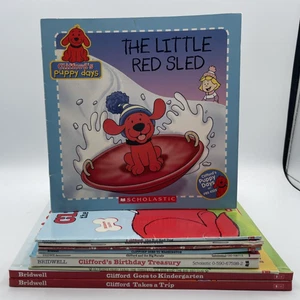 Lot of 10 Clifford The Big Red Dog Scholastic PB/HC Books - Norman Bridwell - Picture 1 of 8
