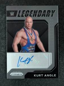 2022 Panini Prizm Wrestling KURT ANGLE Auto Legendary Signatures #LS-KAN - Picture 1 of 3