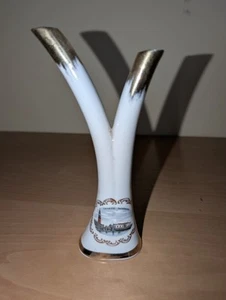Kleine Porzellan Vase Souvenir Venedig Kronach Bavaria OCA 50er Jahre - Bild 1 von 6