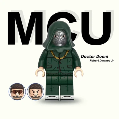 Custom Doctor Doom Downey 2 inch, Minifigure, New Birthday gift for friends - Image 1 of 2