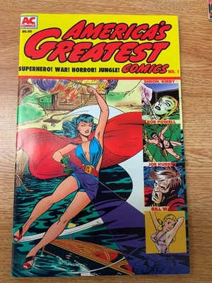 America's Greatest Comics #1 2002 Torchy Horror Kirby Phantom Lady Foto 1 de 4