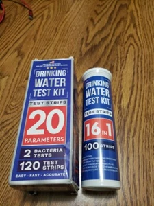 Bestprod All-New 20 in 1 Drinking Water Testing Kit 120 Strips for Home Tap/Well - Picture 1 of 8