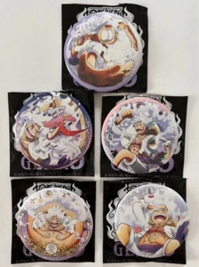 Juego de 5 insignias de lata One Piece 2023 Gear 5 Nika Luffy - Imagen 1 de 1
