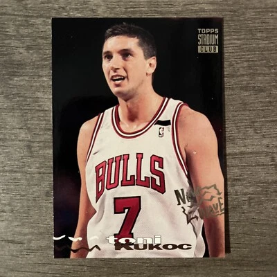 1993-94 Topps Stadium Club Toni Kukoc Rookie New Wave Basketball Card #275 - Image 1 of 2