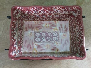 Temp-tations Backformen 1 Quart Kasserolle mit Untersetzer, Gestell und Aufbewahrungsdeckel - Bild 1 von 4