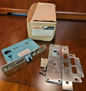 Antique P & F Corbin Cylinder Mortise Lock Set No. 700-7520PK US32D INCOMPLETE - Picture 1 of 9